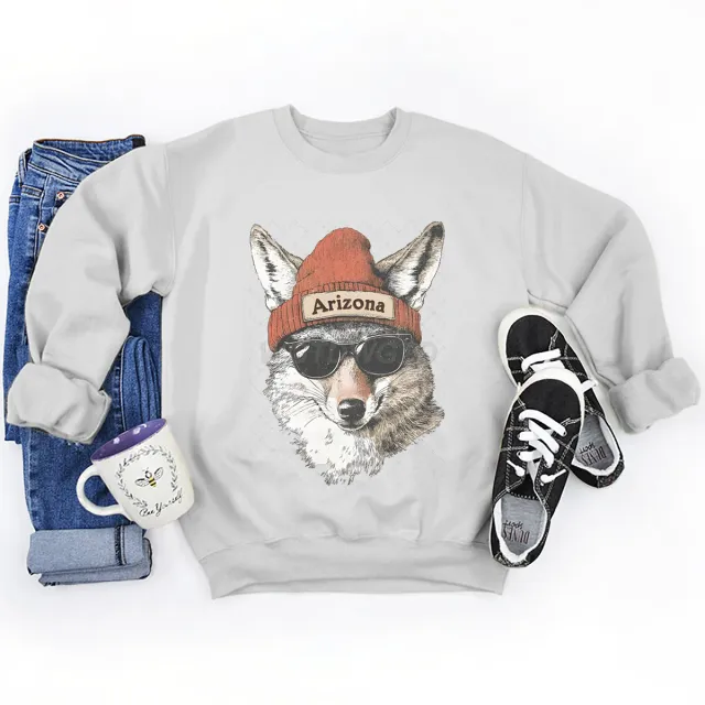 Men's And Women's Loose fitting Pullover Round neck Tops White 6 - Shop at LoveMi