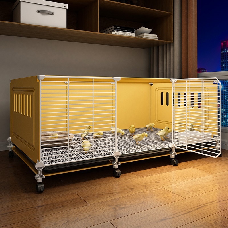 Chicken Cage Splash-proof Indoor Feeding Household Chicken Coop Chick Rutin