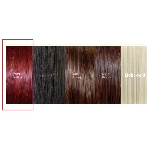 Mid-length Straight Hair Hand-woven Front Lace Synthetic