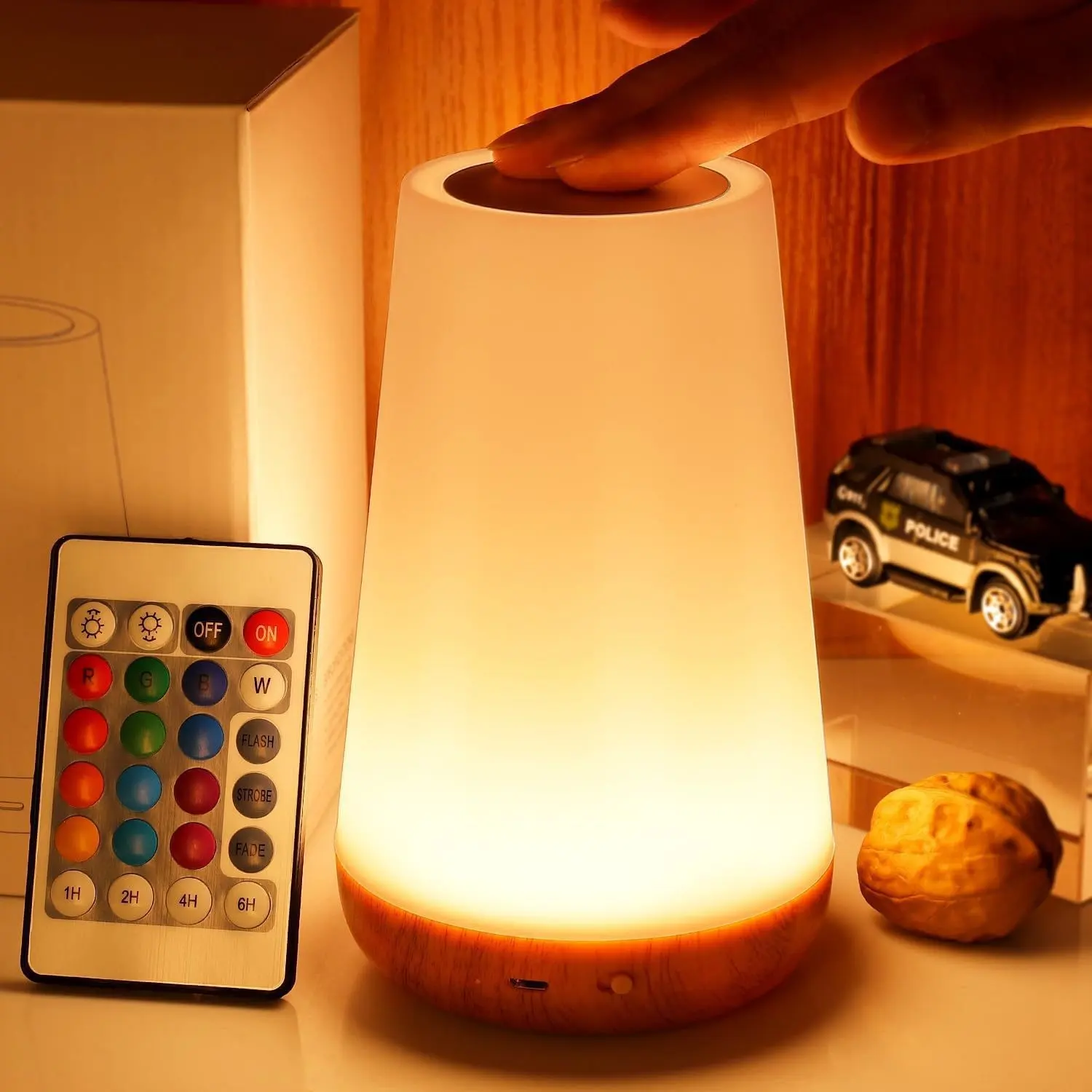 Creative Wood Grain Chargeable
