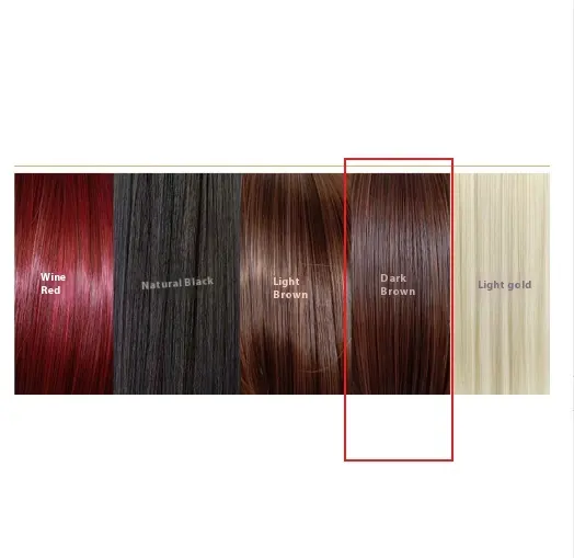 Mid-length Straight Hair Hand-woven Front Lace Synthetic