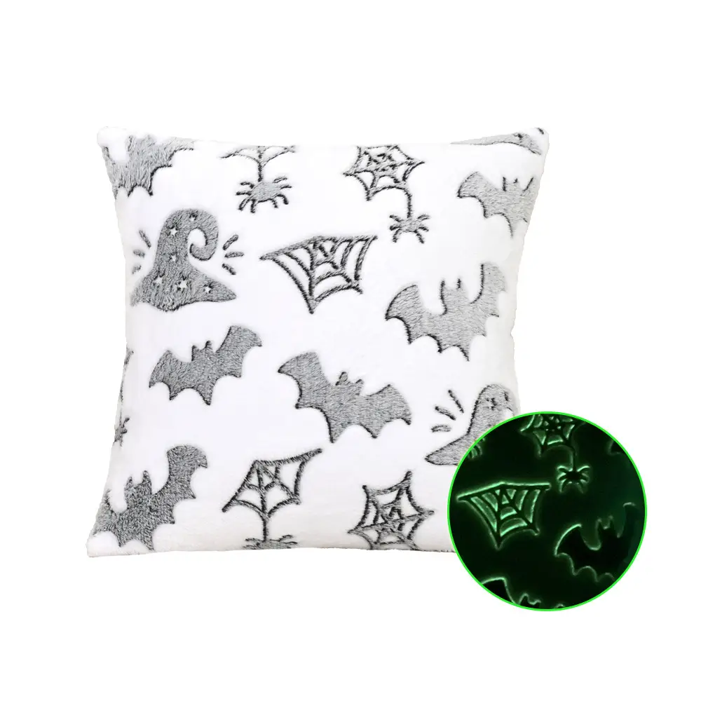 Ins Flannel Luminous Pillow Cover