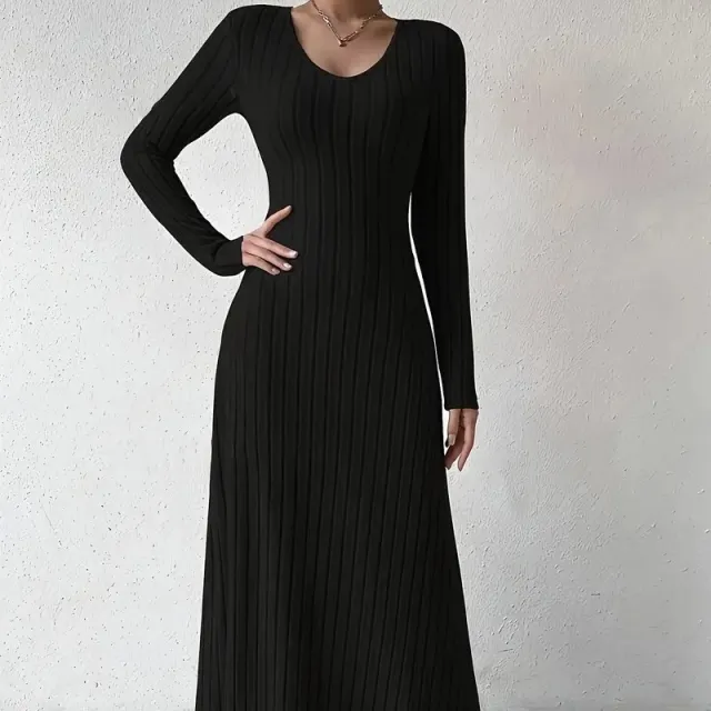 Women's Elegant V Neck Long Sleeve Black - Shop at LoveMi