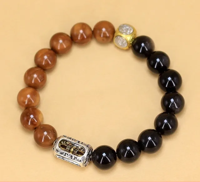 Simple Style Mixed Beads Handmade Bracelet Vajra Style - Shop at LoveMi