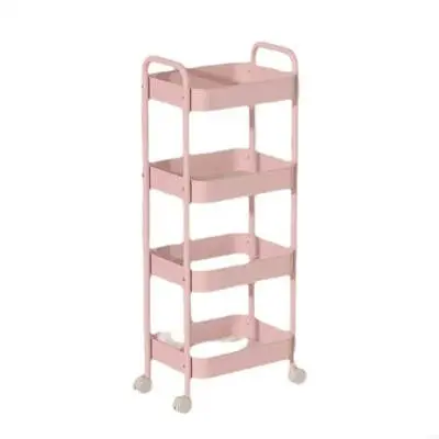 Trolley Rack Floor Multi-layer Mobile Kitchen Vegetable Basket