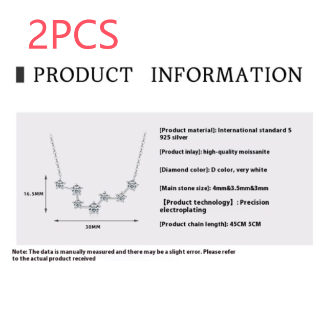 XINGX Full Diamond S925 Silver Necklace