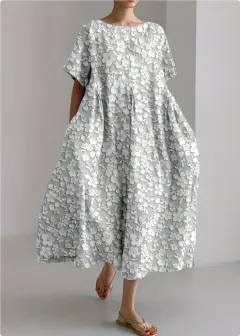 Biological 3D Printing Plus Size Dress - Style 20-M - View 1