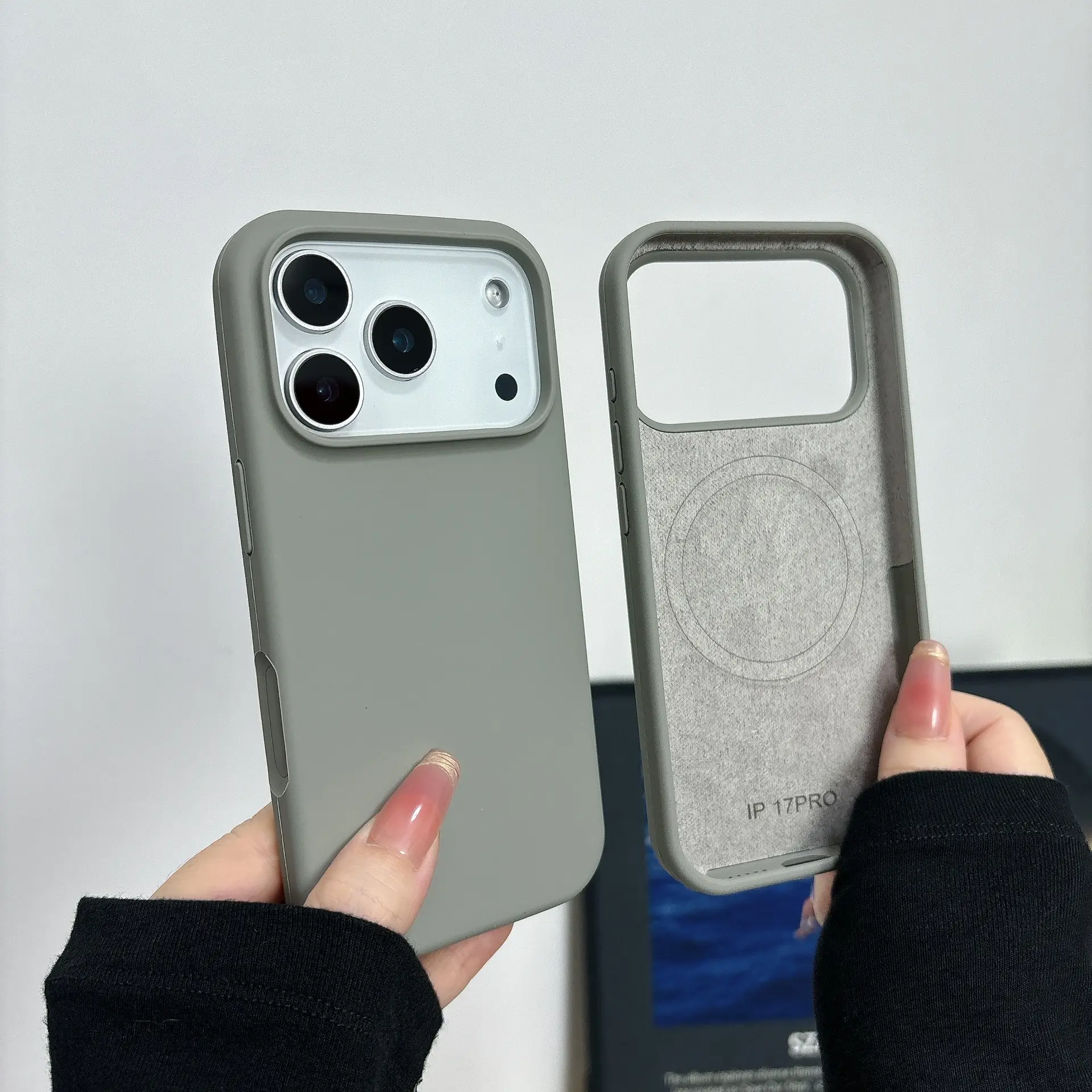 Liquid Magnetic Charge Phone Case All-inclusive Ai Button Drop-resistant