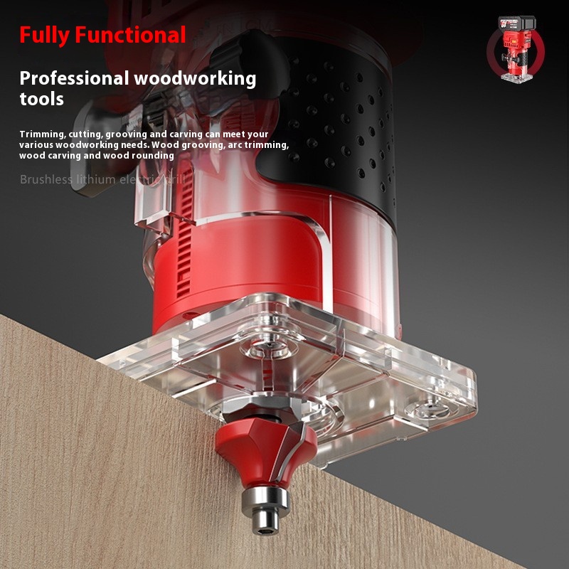 Brushless Lithium Battery Trimmer Woodworking Household Rechargeable Engraving Machine