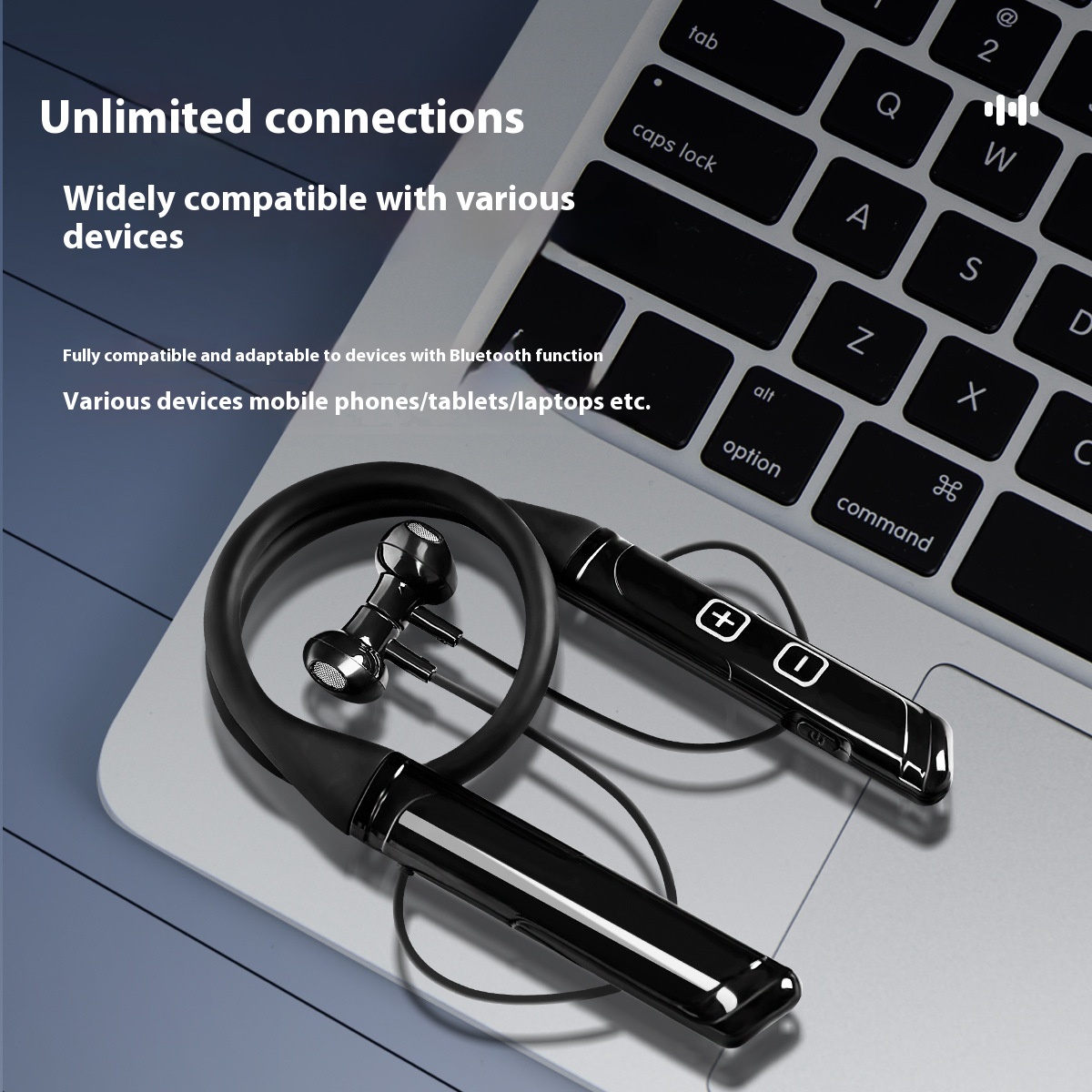 Bluetooth Hanging On Neck Wireless Sports Headset