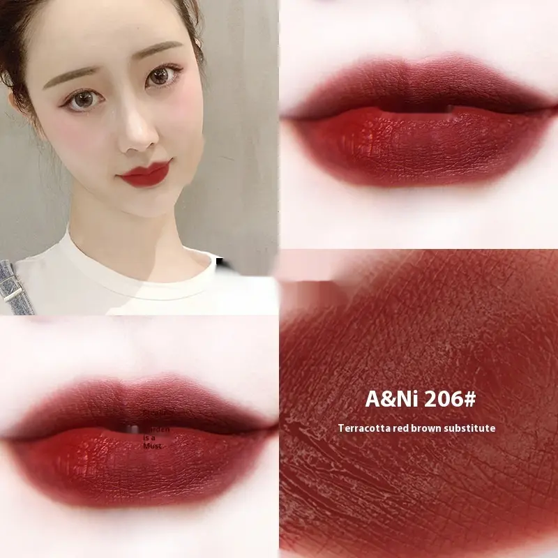 Gold Bar Velvet Matte Finish Nourishing Moisturizing Lip Gloss