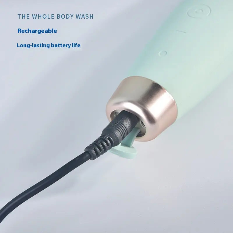 7-speed Rechargeable Silicone Automatic Deep Cleaning Electric Facial Cleaner