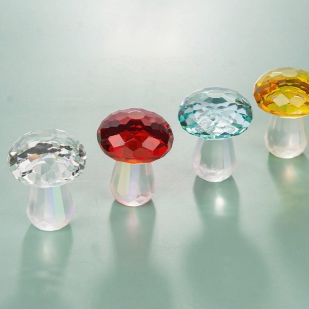 Colorful Mushroom Crystal Decorative Creative Crafts