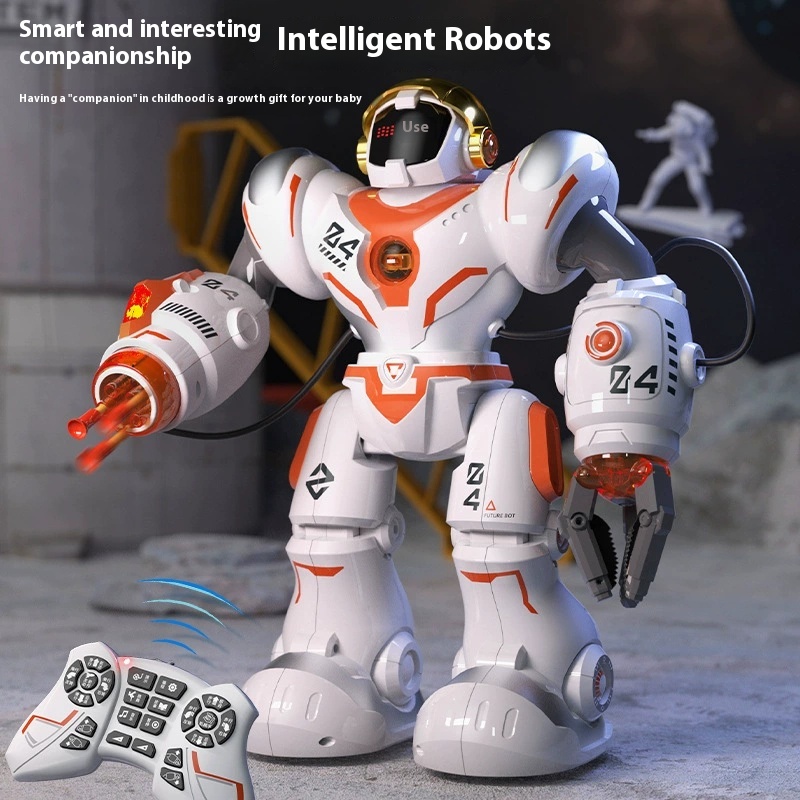 Intelligent Remote Control Robot For Mechanical Combat Police
