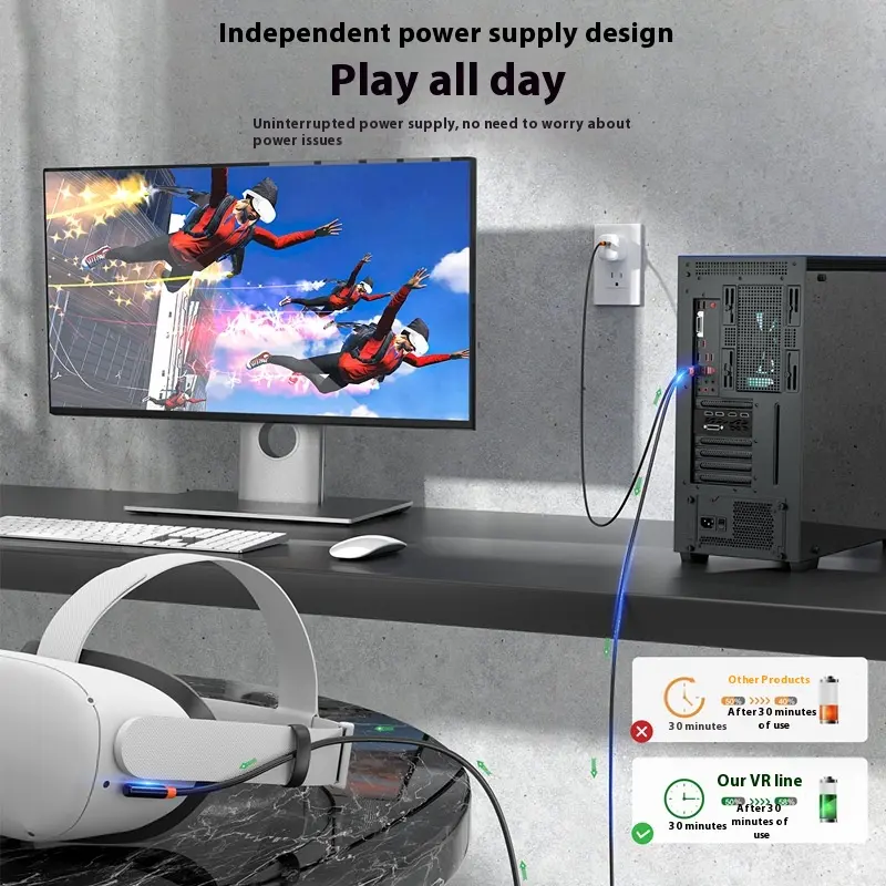 Streaming Line 18W Fast Charging While Playing
