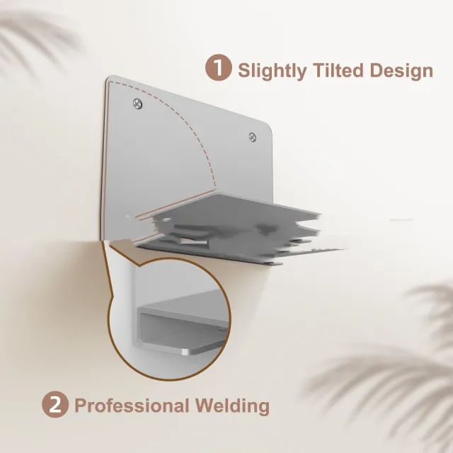 Bookshelf Wall Rack Hidden Bookshelf Sales Metal Indoor Office Study Storage Rack Silver - Shop at LoveMi