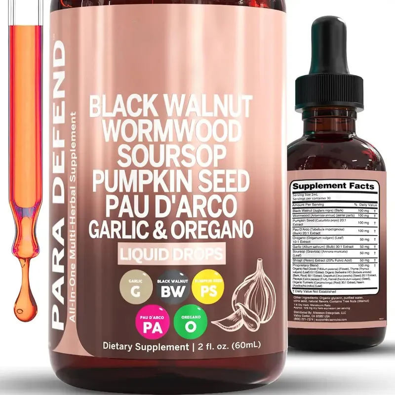 Dietary Supplement Vitamin D3 - Black Walnut Drops 60Ml