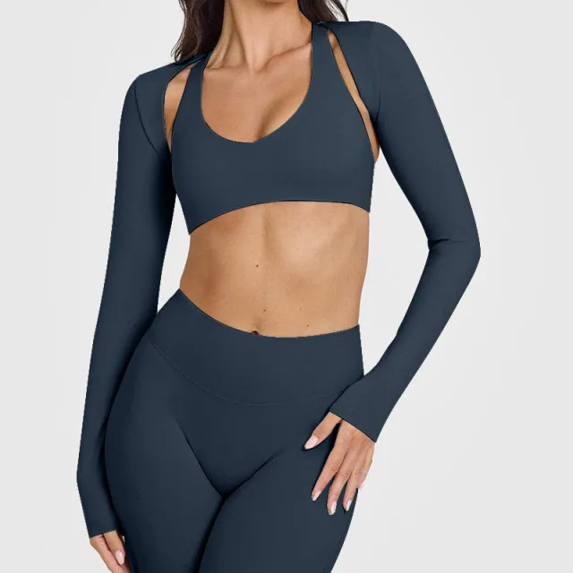 Ladies Wear Sports Cardigans And Yoga Shawls Blueberry Color - Shop at LoveMi