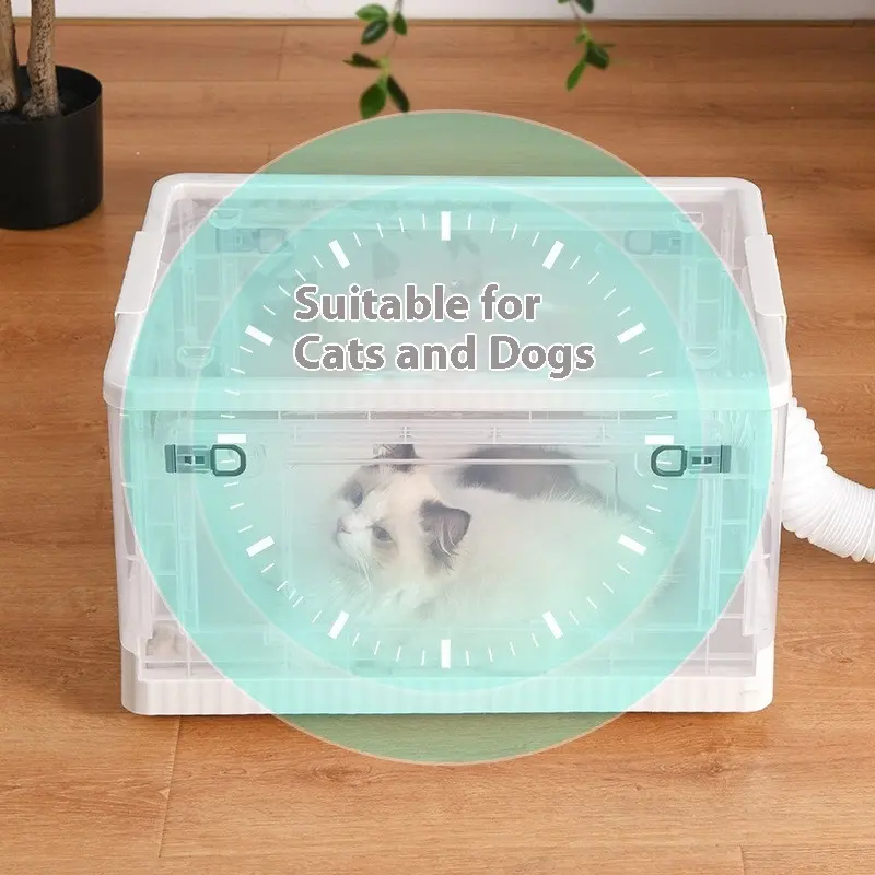 Pet Transparent Drying Baker Home Bath — Pet Folding Drying Baker / S