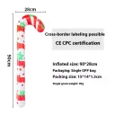 Christmas Snowflake Crutch