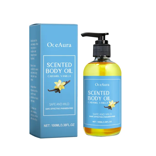 Orena Body Oil Caramel Vanilla Skin Care Massage Oil - Shop at LoveMi