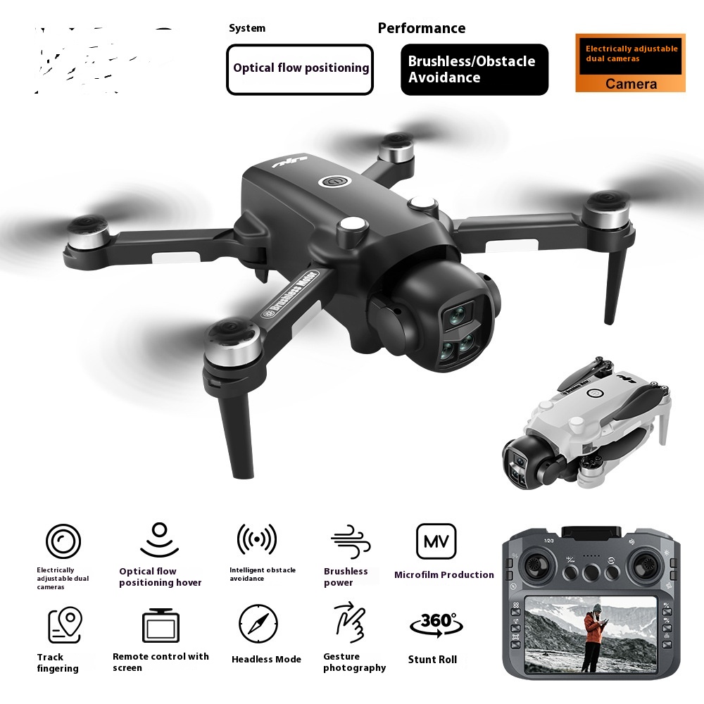 HD Aerial Photography Remote-controlled Unmanned Vehicle With Screen - Image 9