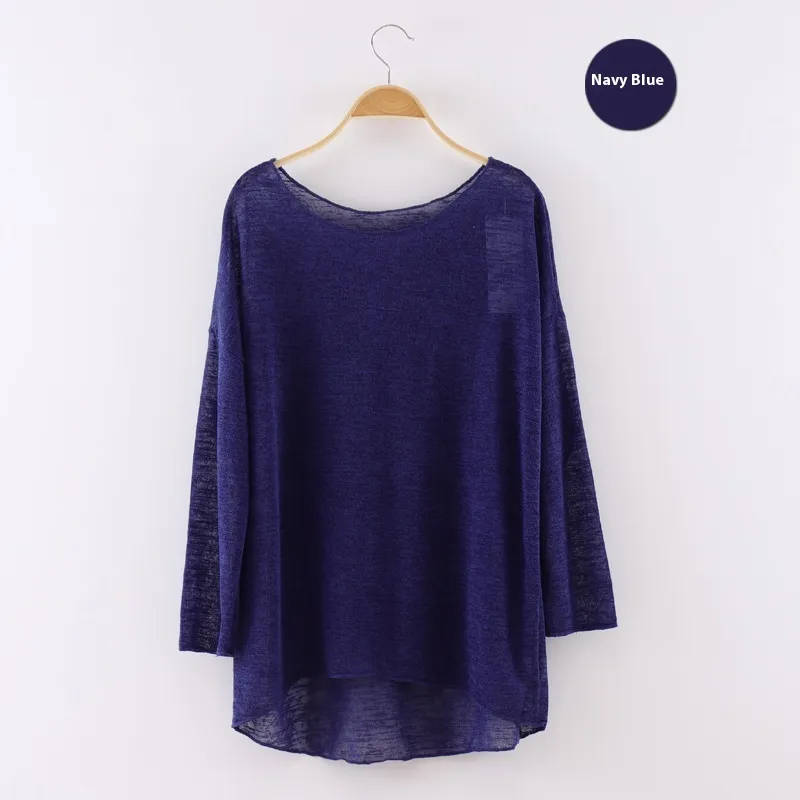 Loose And Lightweight All-season Wearable Dance Costume - Navy