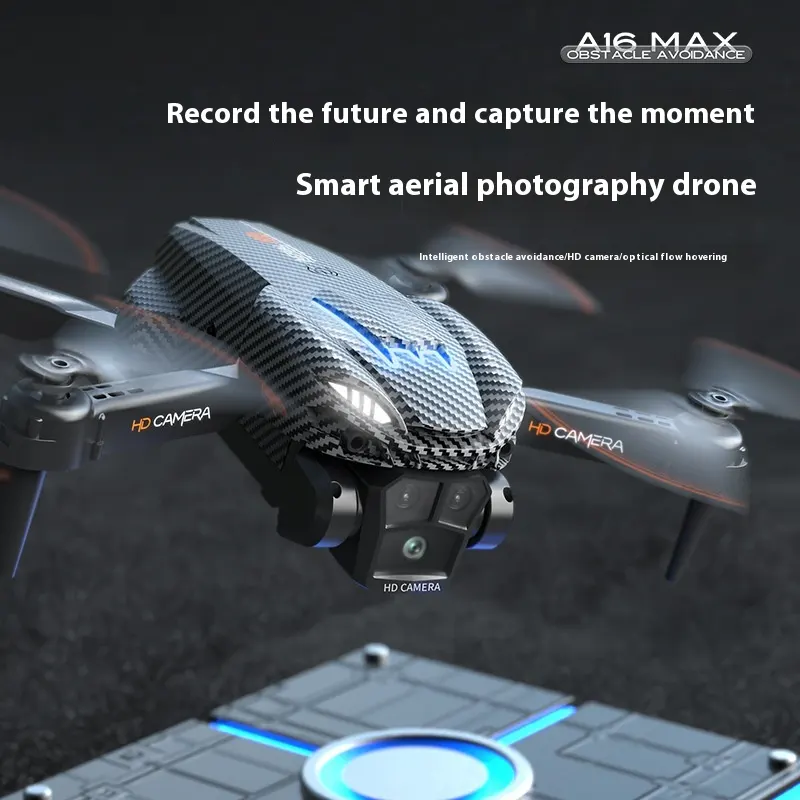 Optical Flow Positioning Three-camera Obstacle Avoidance Drone for Aerial