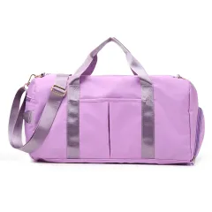 Sports Gym Bag Female Large-capacity Yoga - Purple - View 1