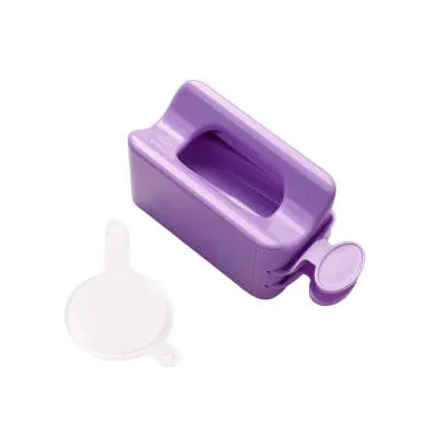 Manicure Powder Mirror Powder Recycling Box Purple - Shop at LoveMi