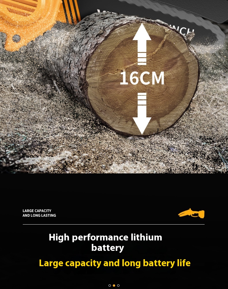 6-inch Handheld Household Small Multi-functional Garden Mini Chainsaw - Memoriex