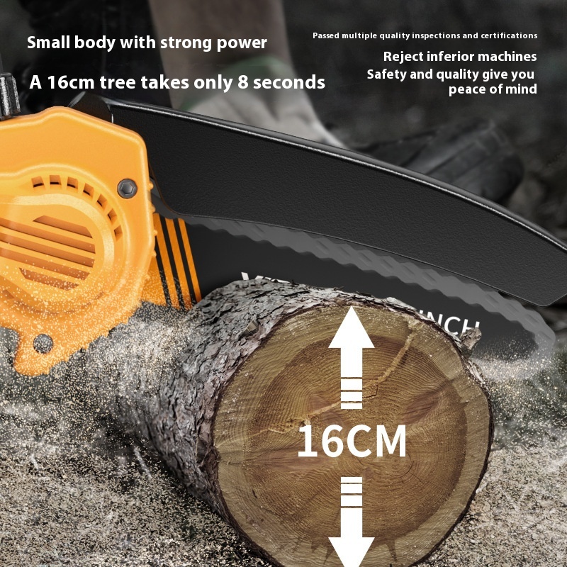 6-inch Handheld Household Small Multi-functional Garden Mini Chainsaw