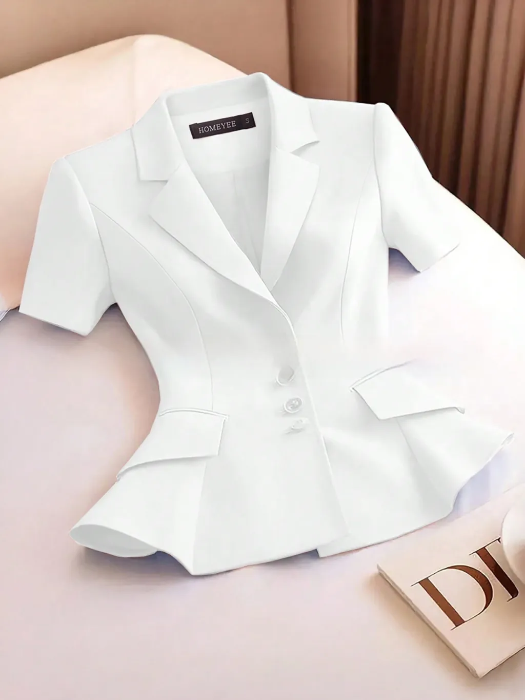 High-grade Fried Street Suit Small Sized Man's Wear - White