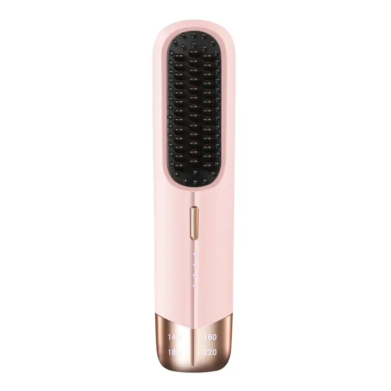 Portable Household Hair Straightener Splint Hair Curler And Straightener Dual-use