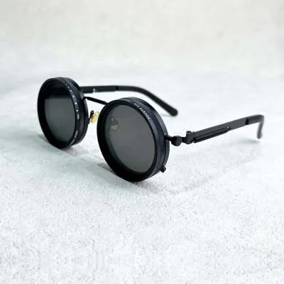 Glasses Box Adjustable Light Reduction 9 Gear Glasses UV Protection Black Gray - Shop at LoveMi