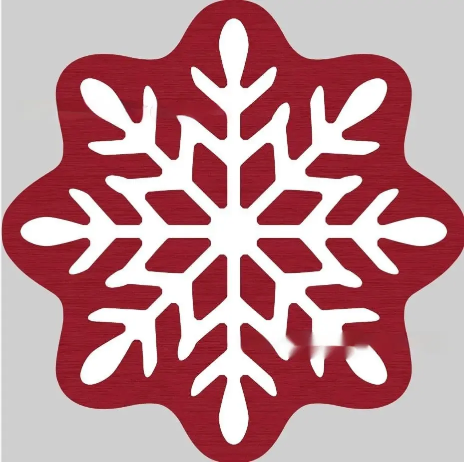 Christmas Cashmere-like Carpet Easy To Care