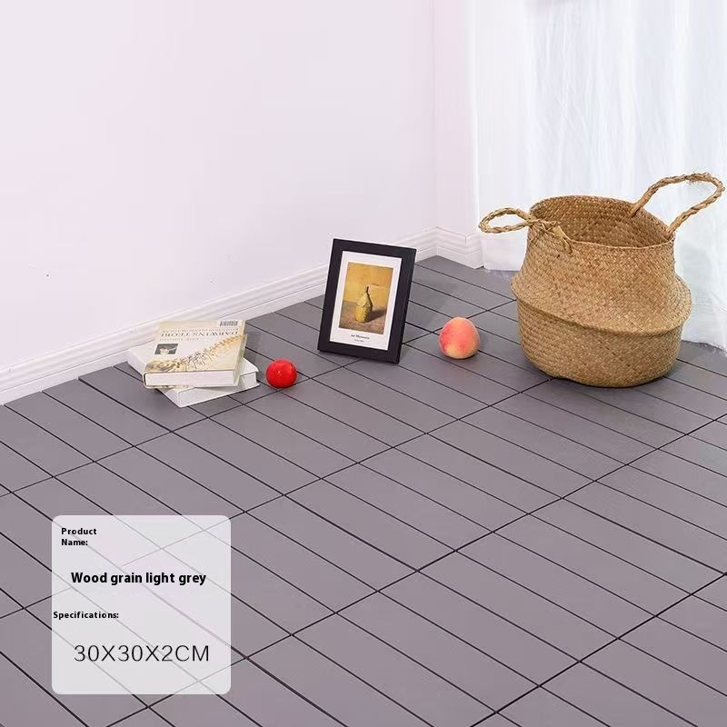 Wood Grain Light Gray