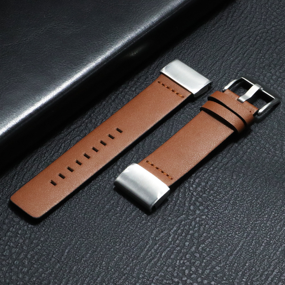 Silver Buckle Orange Strap