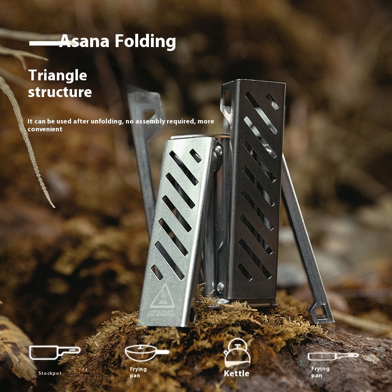 Hexagon Alcohol Stove Outdoor Camping Foldable And Portable