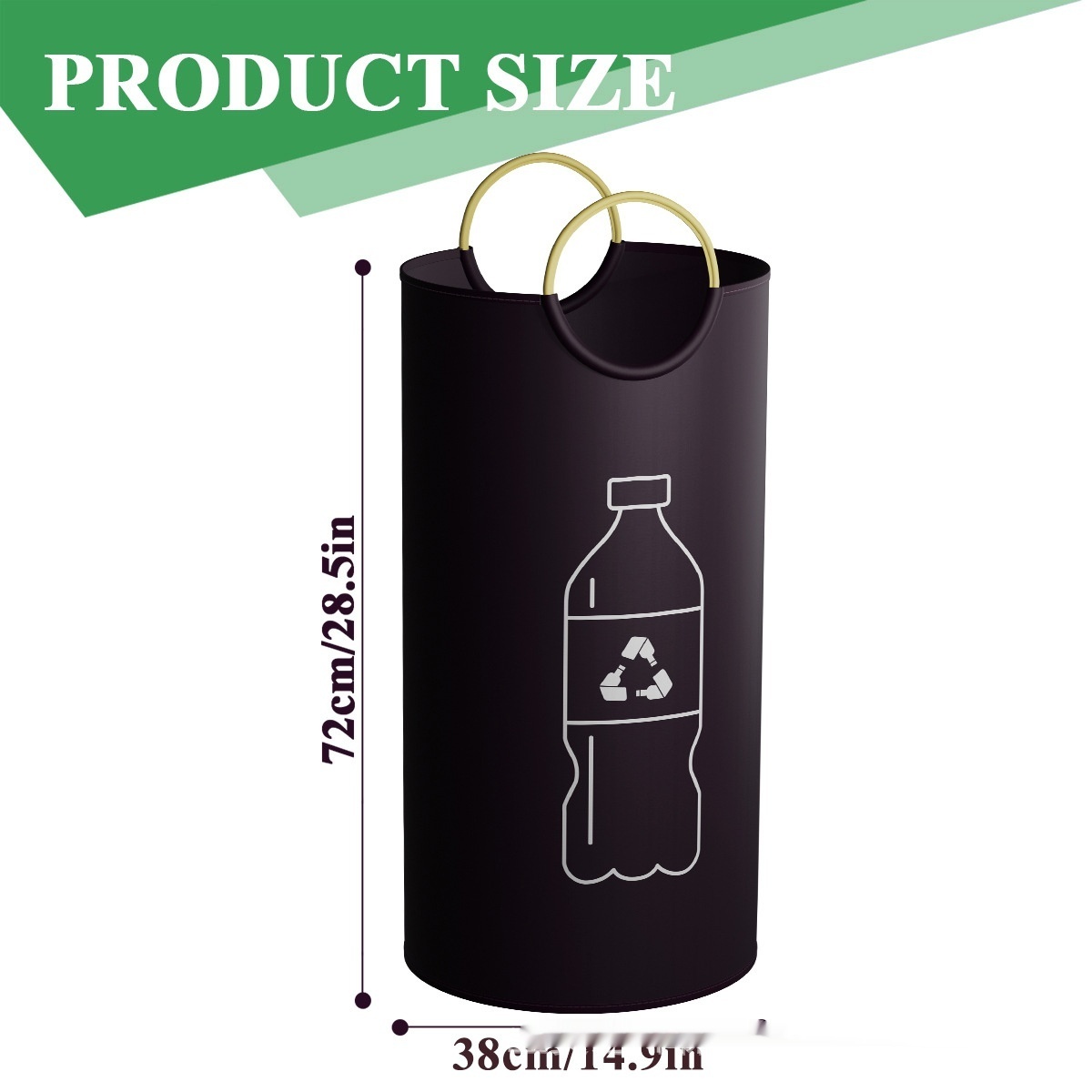 Round Multifunctional Office Outdoor Activity Trash Can