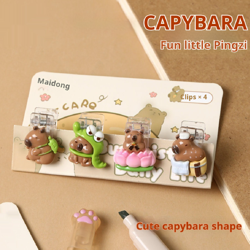 Cartoon Fashion Creative Portable Acrylic Barrettes