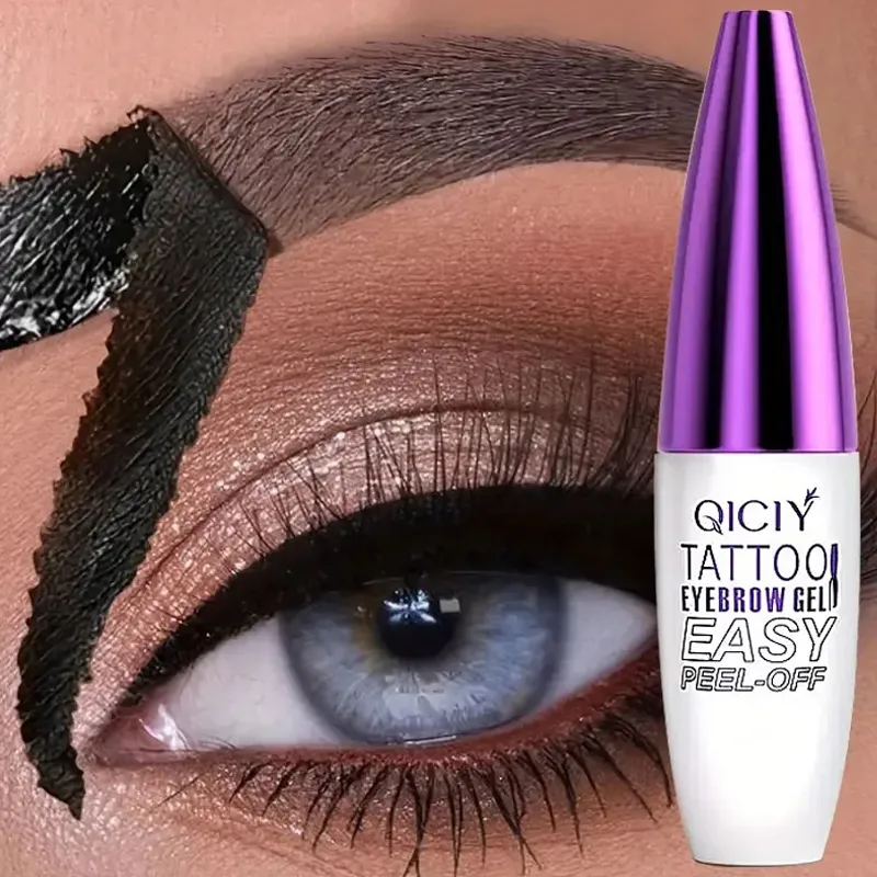 Tattoo Easy Peel Off Eyebrow Gel Cream Types Long-Lasting