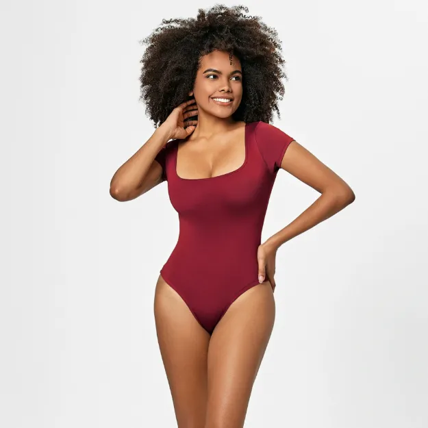 Sexy Siamese Top Slim Fit Jumpsuit Women's Outer Wear Red - Shop at LoveMi