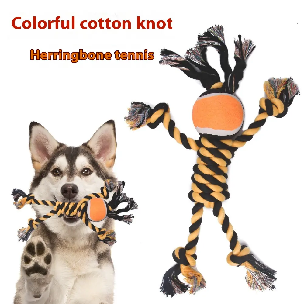 Molar Teeth Cleaning Halloween Dog Chewing Rope