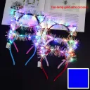 10Llights Gold Silk Cat Ears