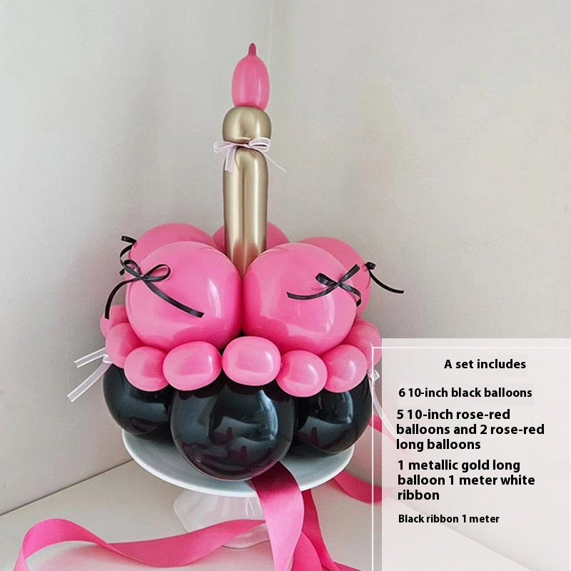Finished Balloon Bouquet Cake Diy Handmade Material Package