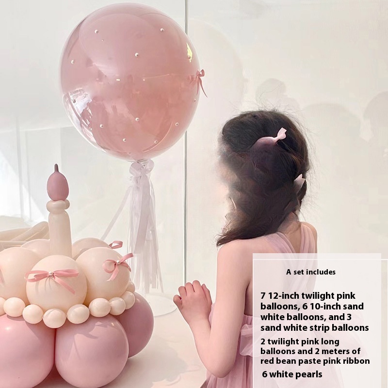 Finished Balloon Bouquet Cake Diy Handmade Material Package