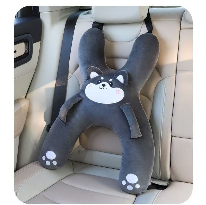 Gray Gray Husky Pillow