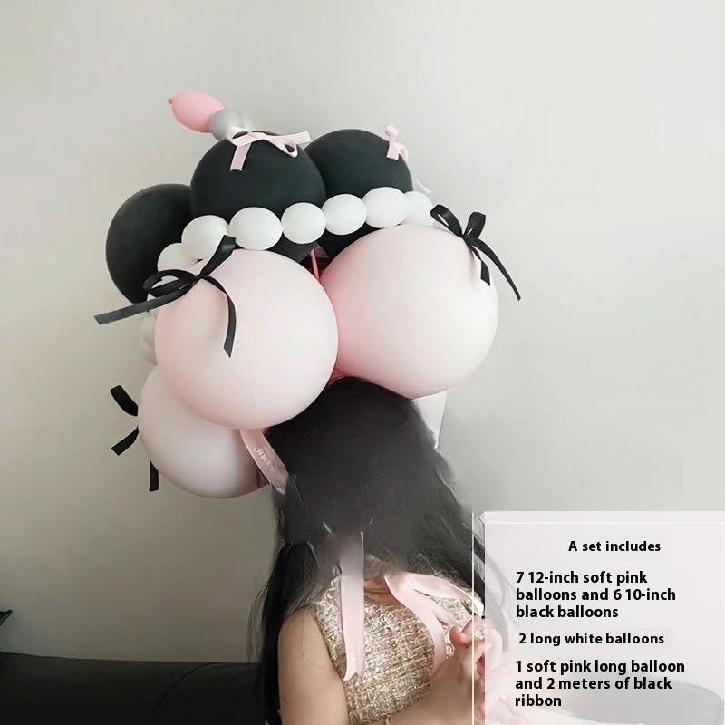 Finished Balloon Bouquet Cake Diy Handmade Material Package