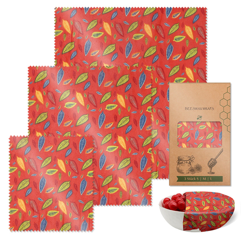 Beeswax Preservation Cloth Preservative Film Recyclable Food Packaging